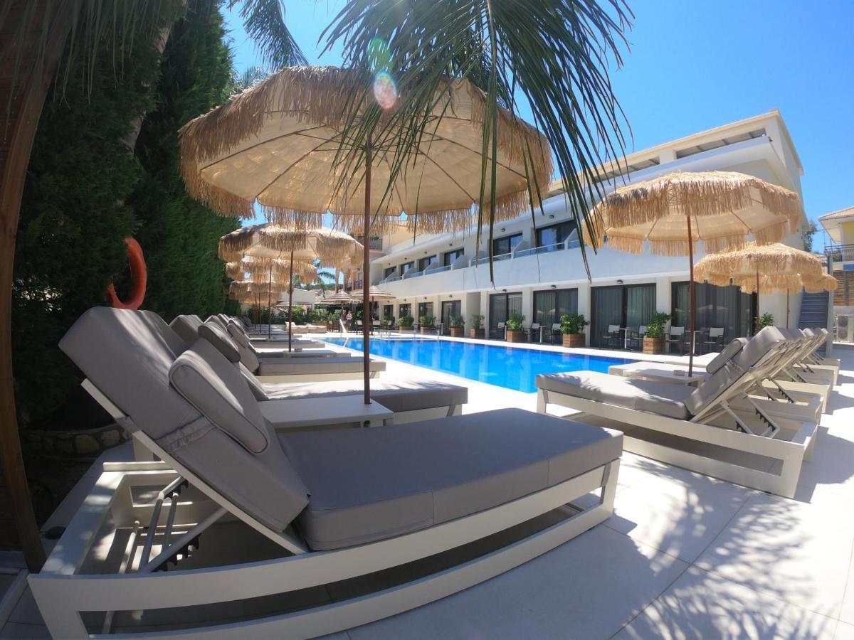 Paradise Bar Apartments Planos  Luaran gambar